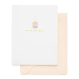 Happy Birthday Cupcake Card