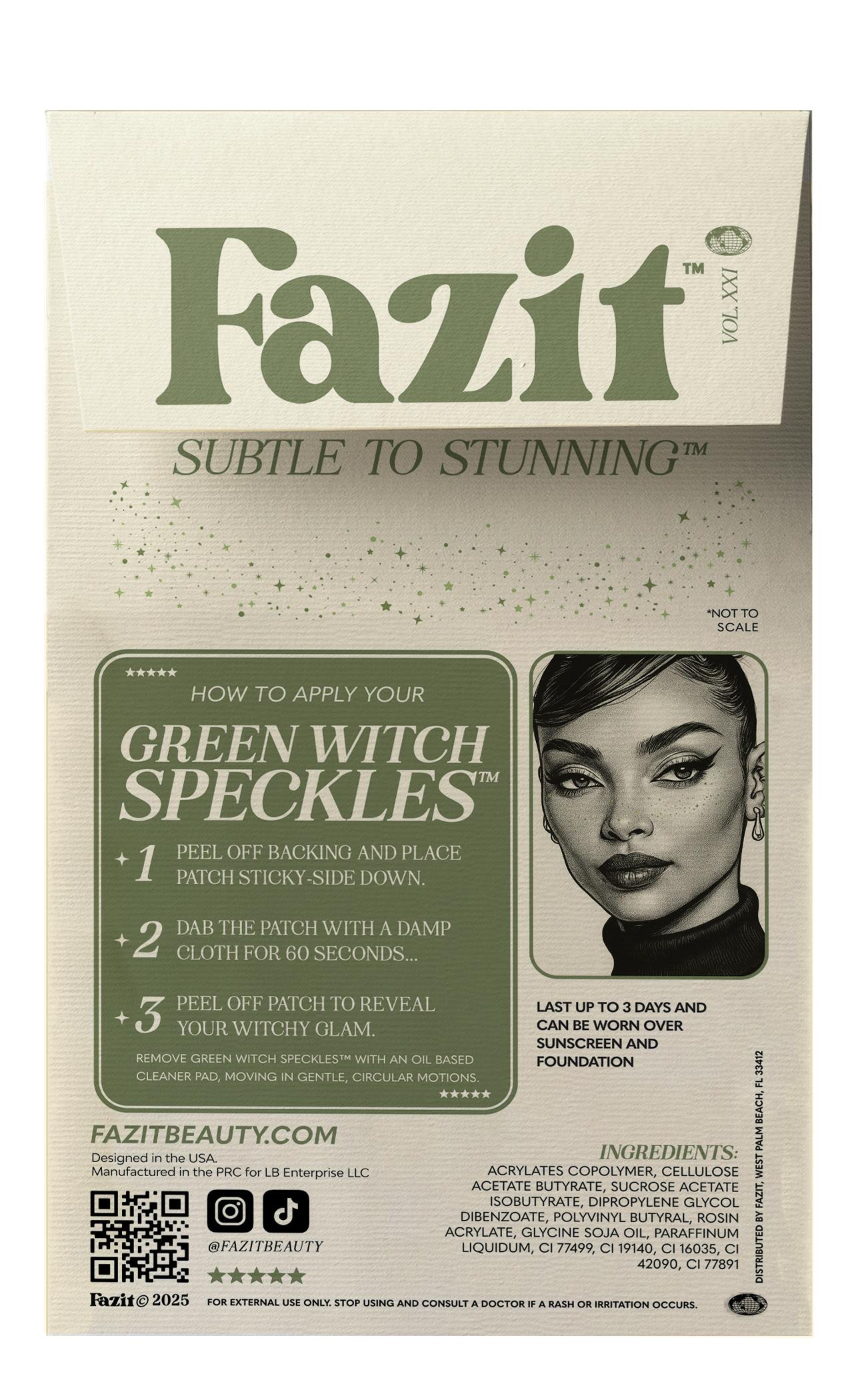 Green Witch Speckles