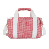 Poppy Gingham Coated Cooler Bag