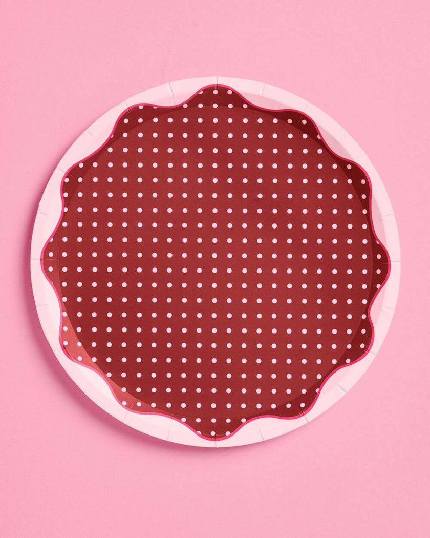 Wine Not Plates - 10 paper plates, 7in