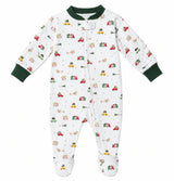 Blaise Zip Footie - Bringing Home Christmas