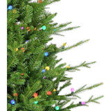4-Foot Pre-Lit Multi-Color LED Timberland Tree