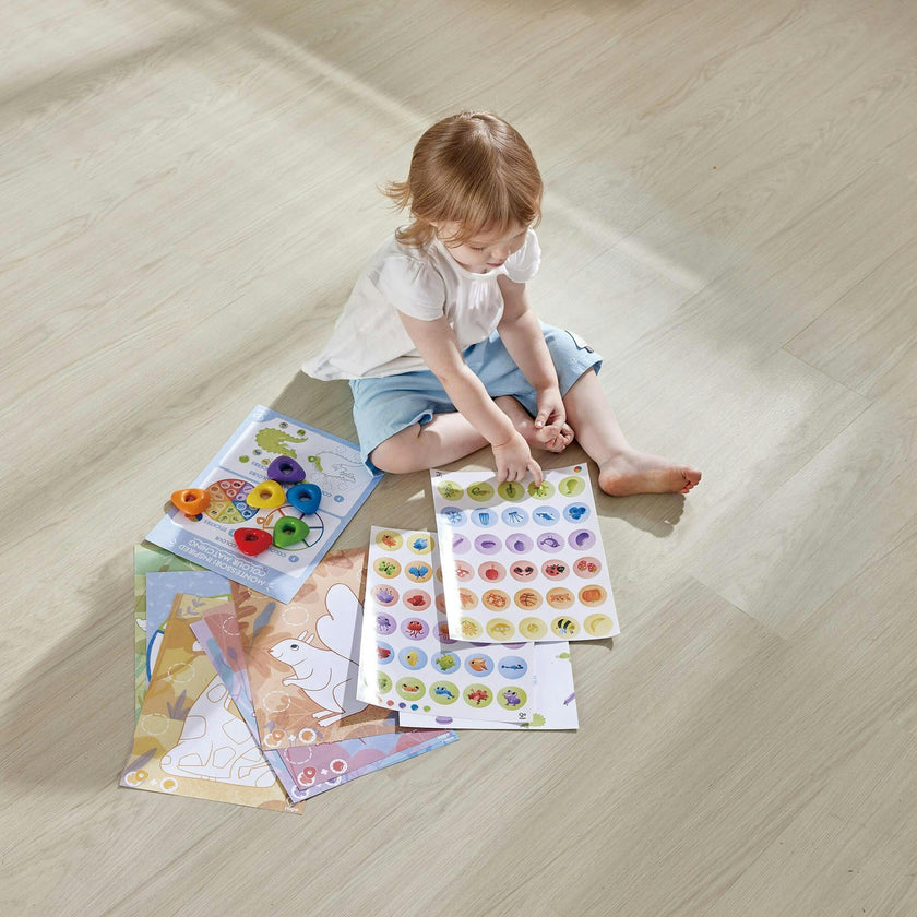 Hape: Crayon Coloring - 18pc Art Set