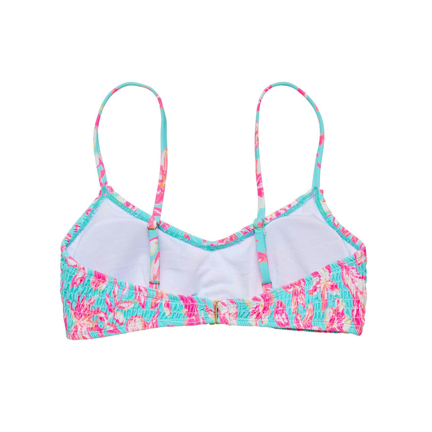 Womens Tropical Glow Recycled Bikini Top