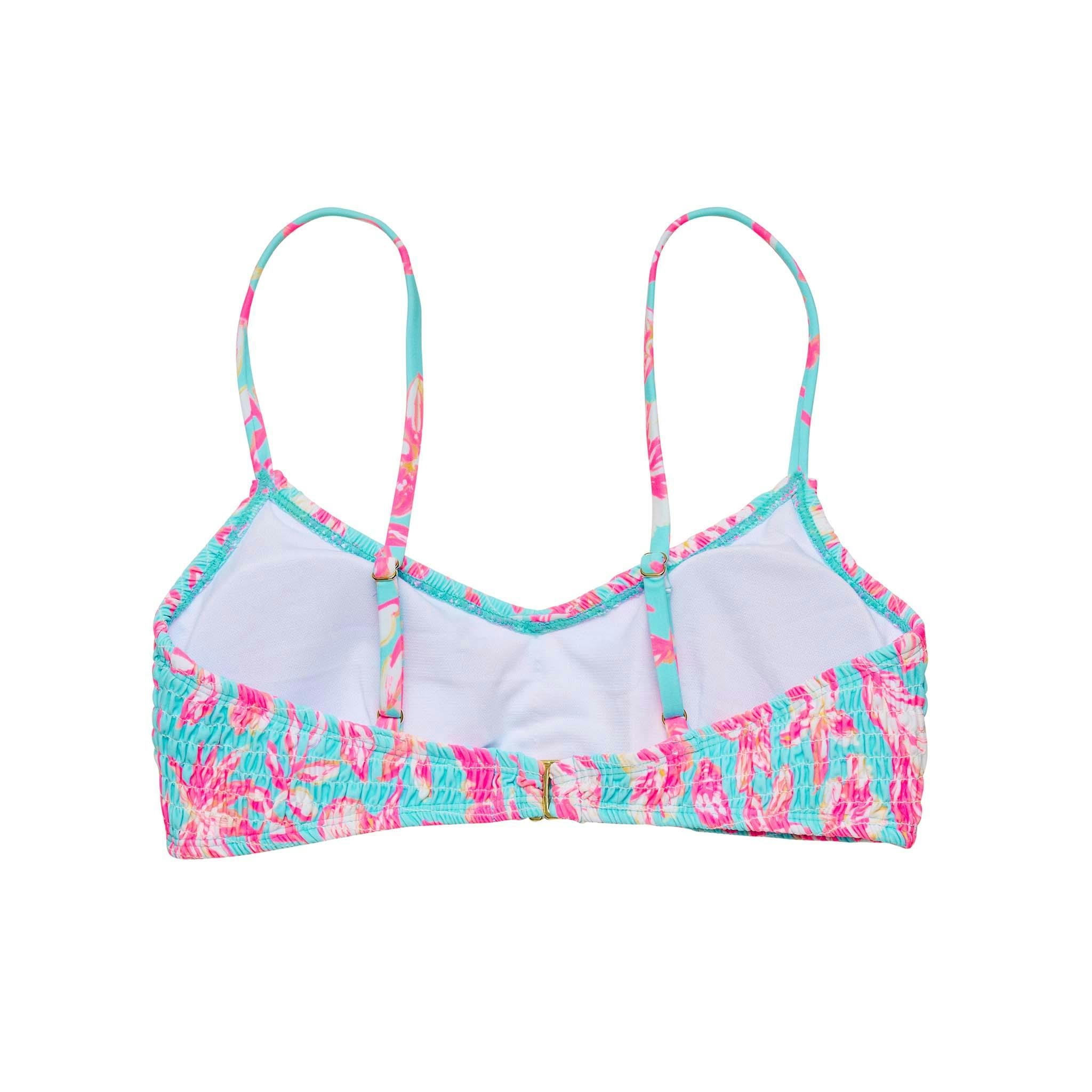 Womens Tropical Glow Recycled Bikini Top