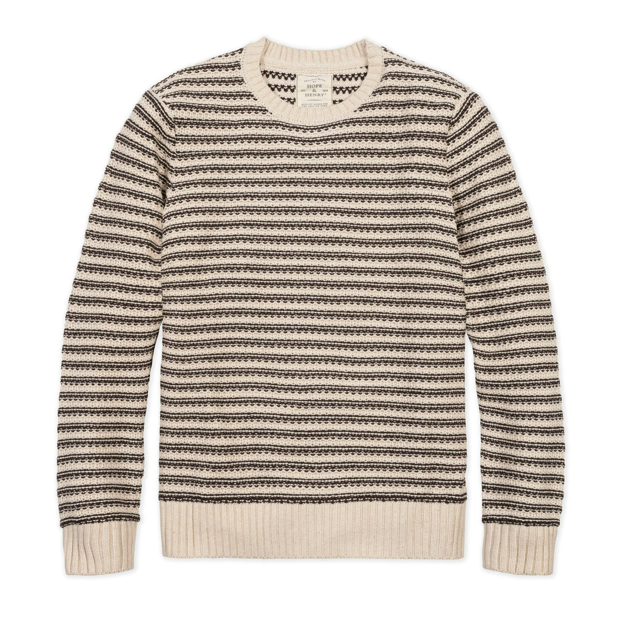 Organic Crew Neck Sweater