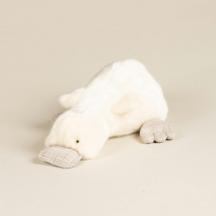 Aglae the Duck | Beige | Scottish Print
