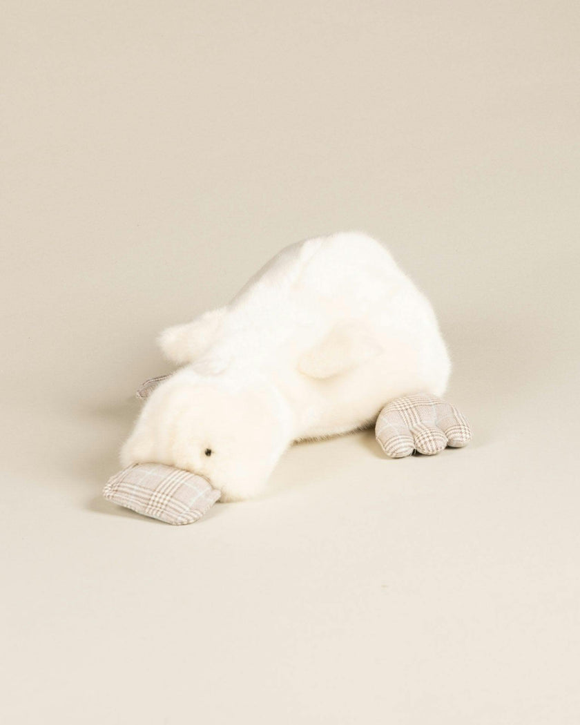 Aglae the Duck | Beige | Scottish Print