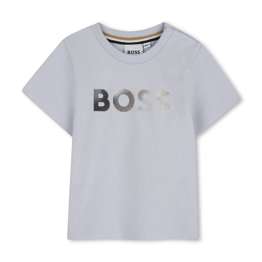 Light Blue Gradient Logo T-Shirt