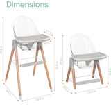 Children of Design 6 in 1 Deluxe High Chair