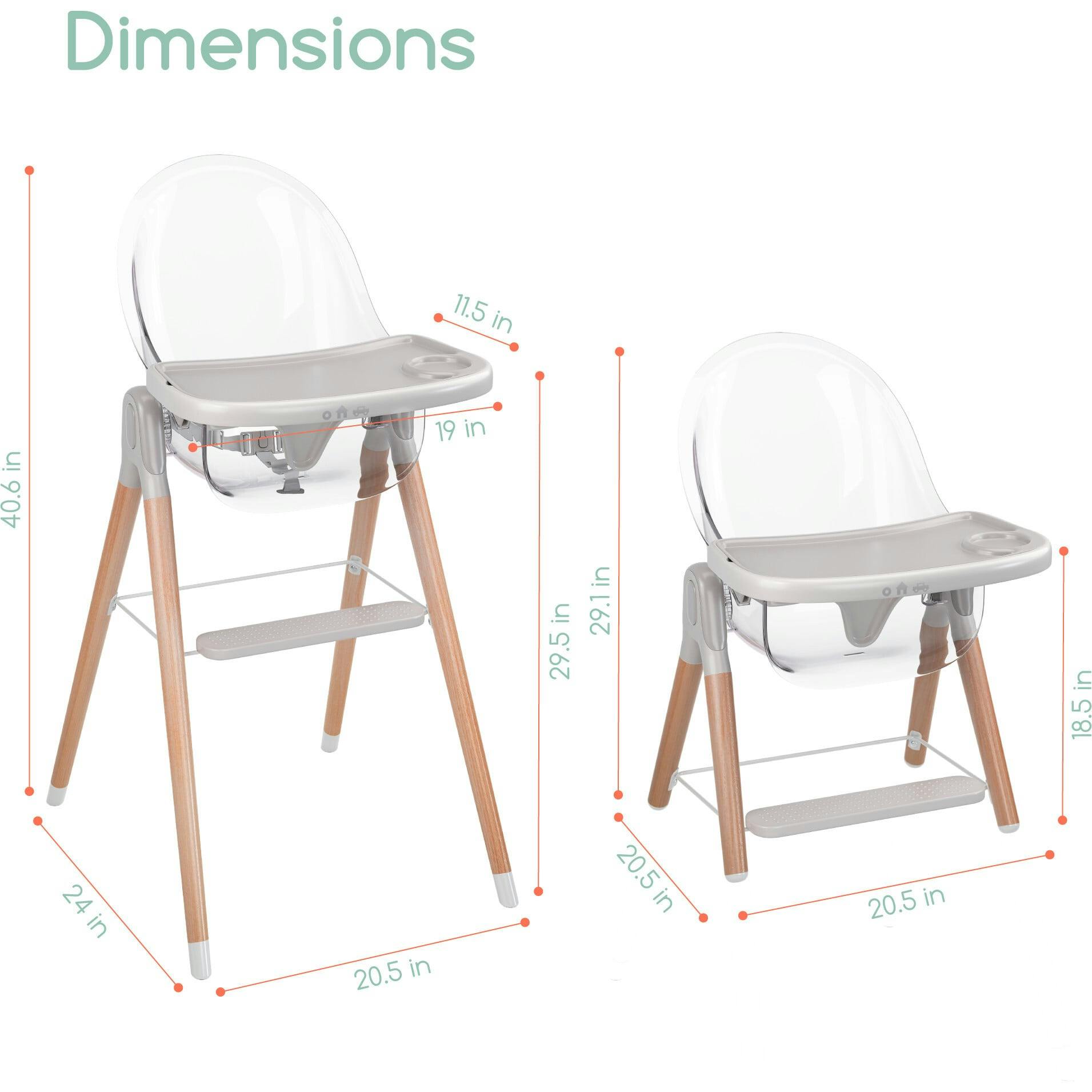 Children of Design 6 in 1 Deluxe High Chair