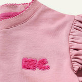 Recycled Cotton Mc Ruffled T-Shirt