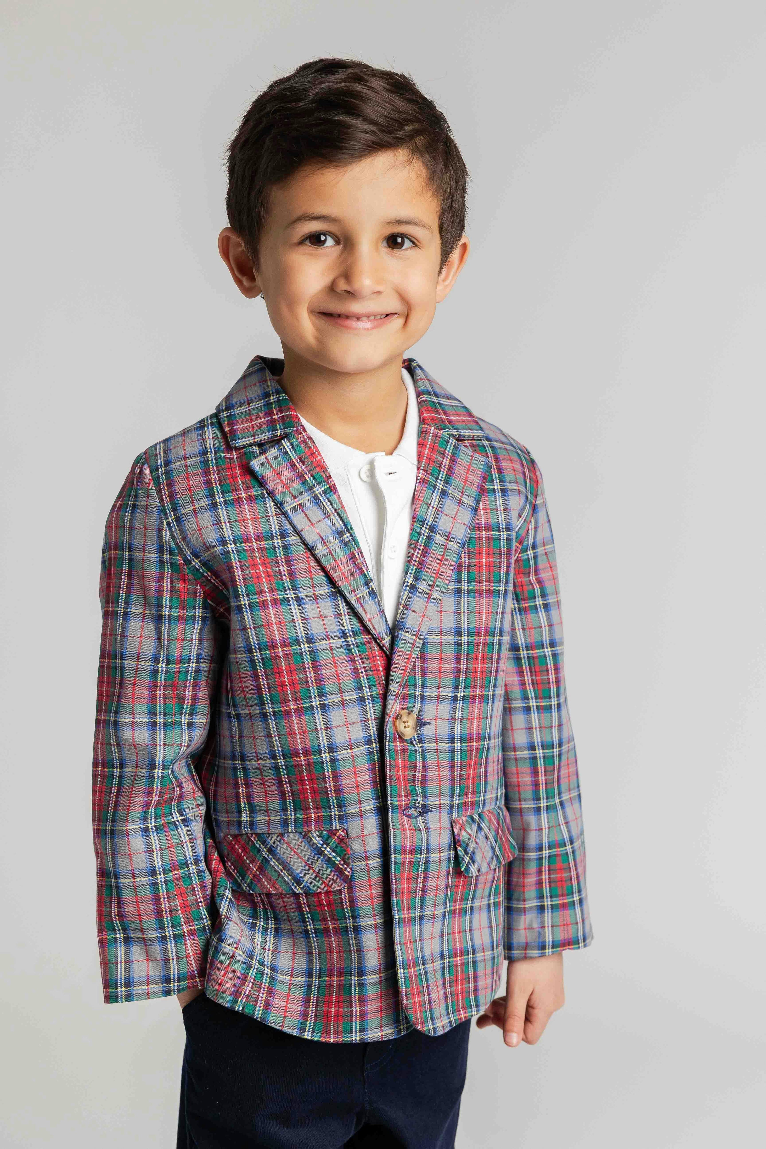 Plaid Blazer