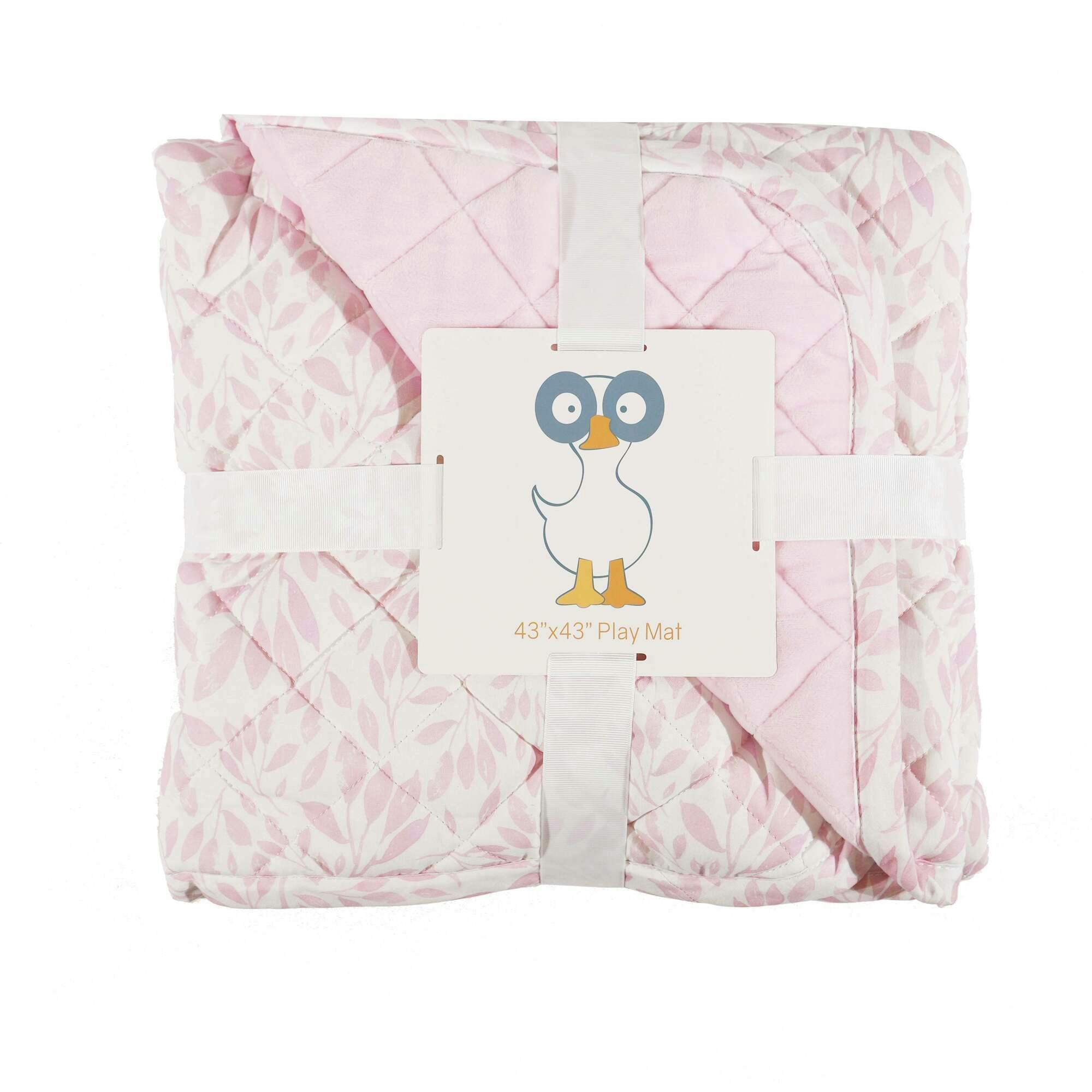 GooseWaddle Super Soft Play Mats - Cotton and Super Soft Quilted (Reversible)