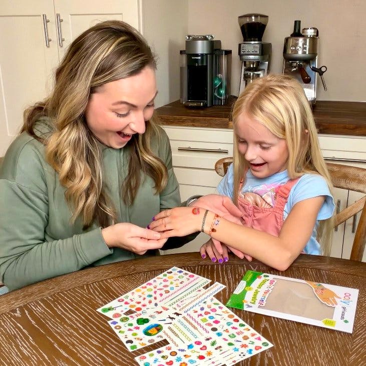 OOLY x Girl Scouts DIY Temporary Tattoo Jewelry - 3 Sheets
