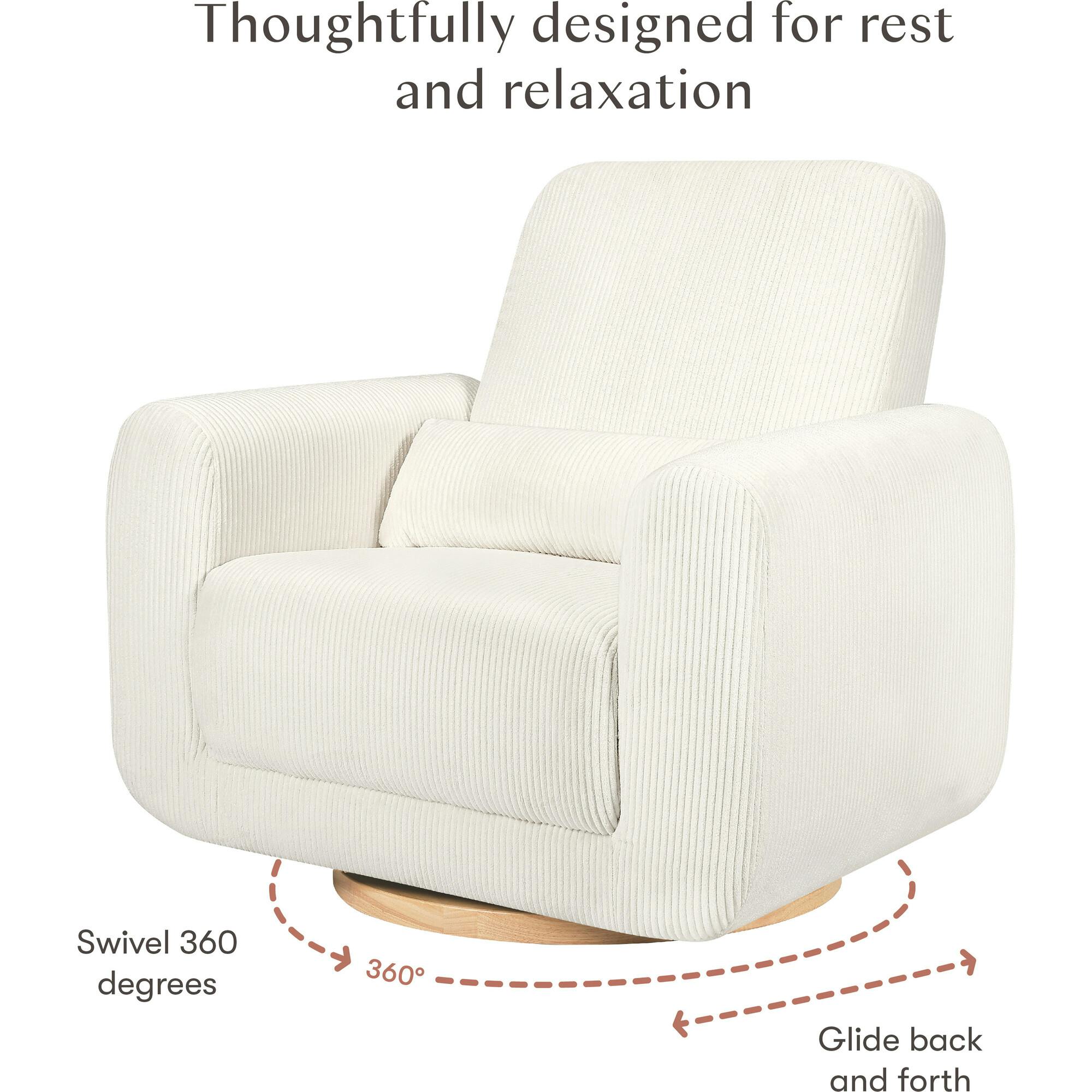Tuba Extra Wide Swivel Glider