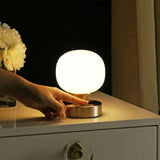 Owen 6.13" Bohemian Farmhouse Iron Rechargeable Integrated LED Table Lamp