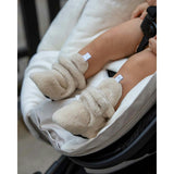 Plush Baby Booties With Anti-Slip Grip Soles