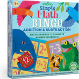 : Simple Math Bingo Game