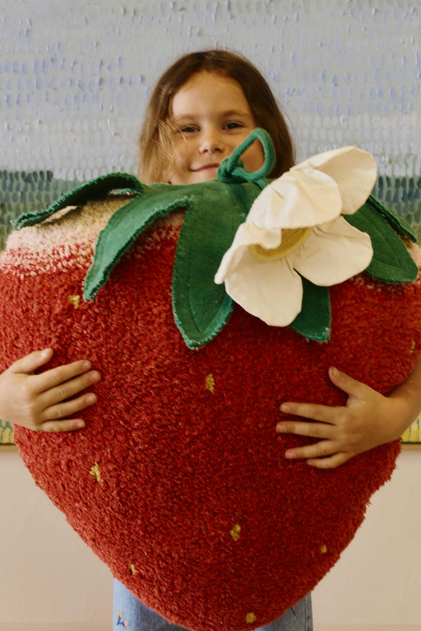 Floor Cushion Strawberry