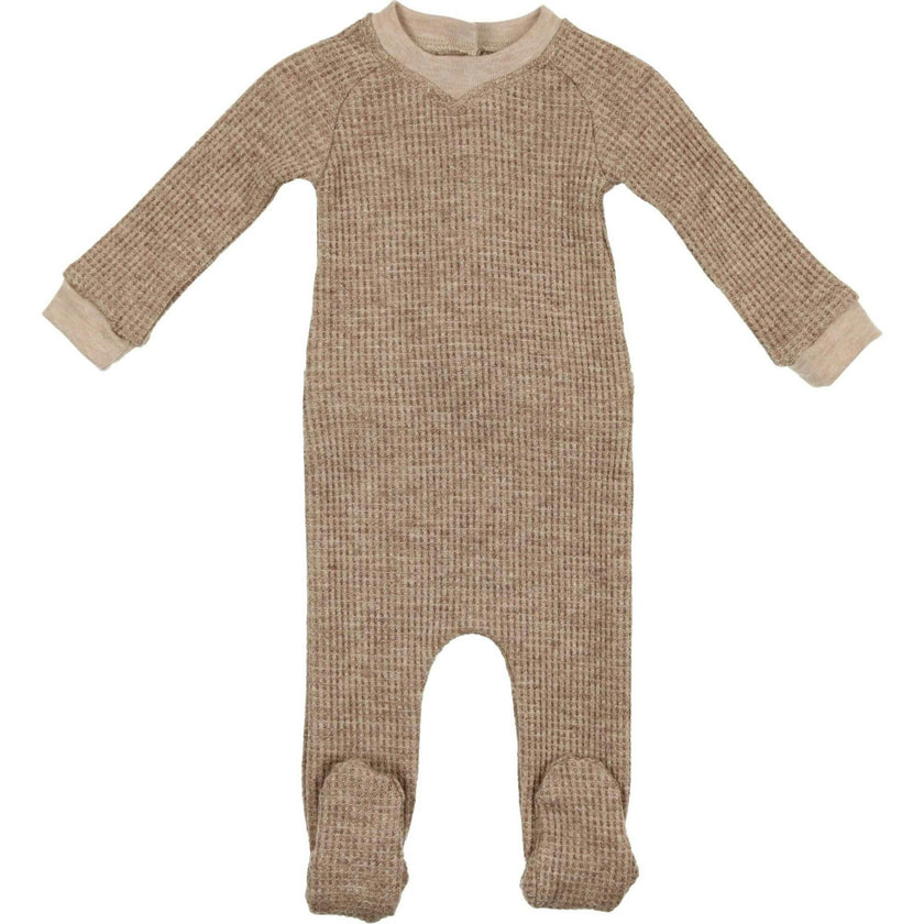 Boys Soft Waffle Footie