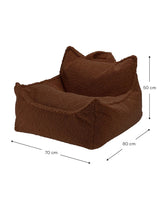 Warm Hazel Beanbag Chair