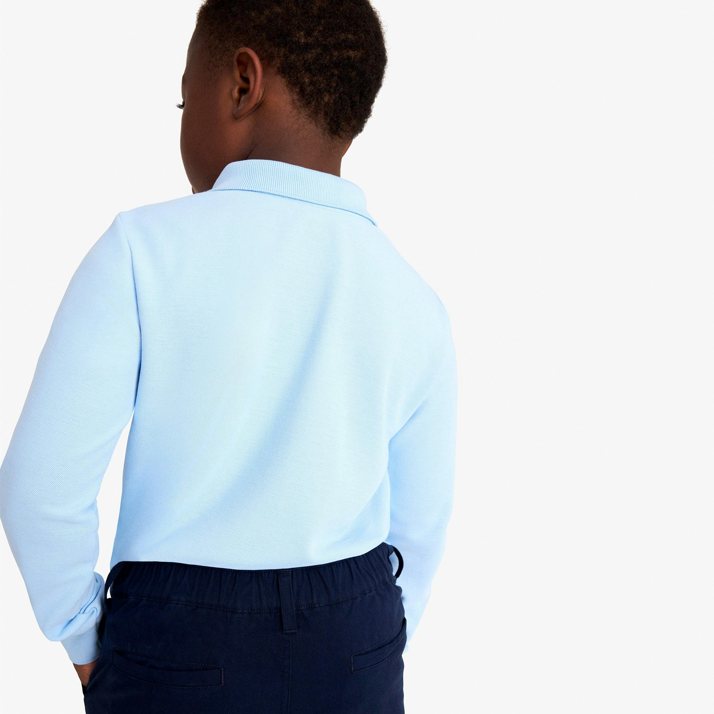 Kids stretch chino elastic-back pant