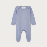 Variegated Rib Lap Tee Footie Pajama