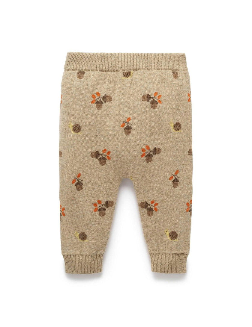 Magical Forest Leggings Acorn Jacquard