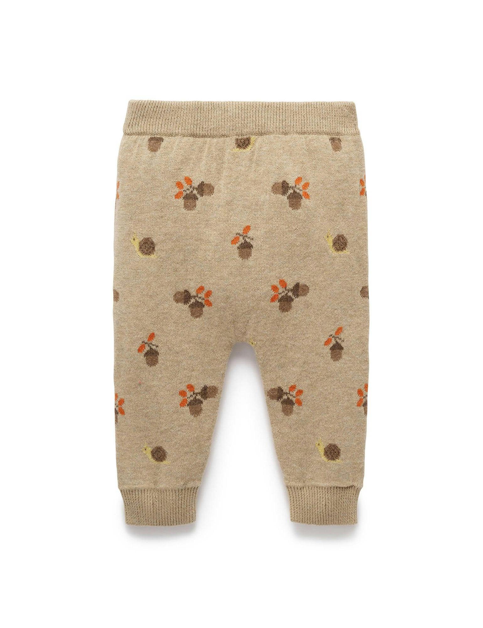 Magical Forest Leggings Acorn Jacquard