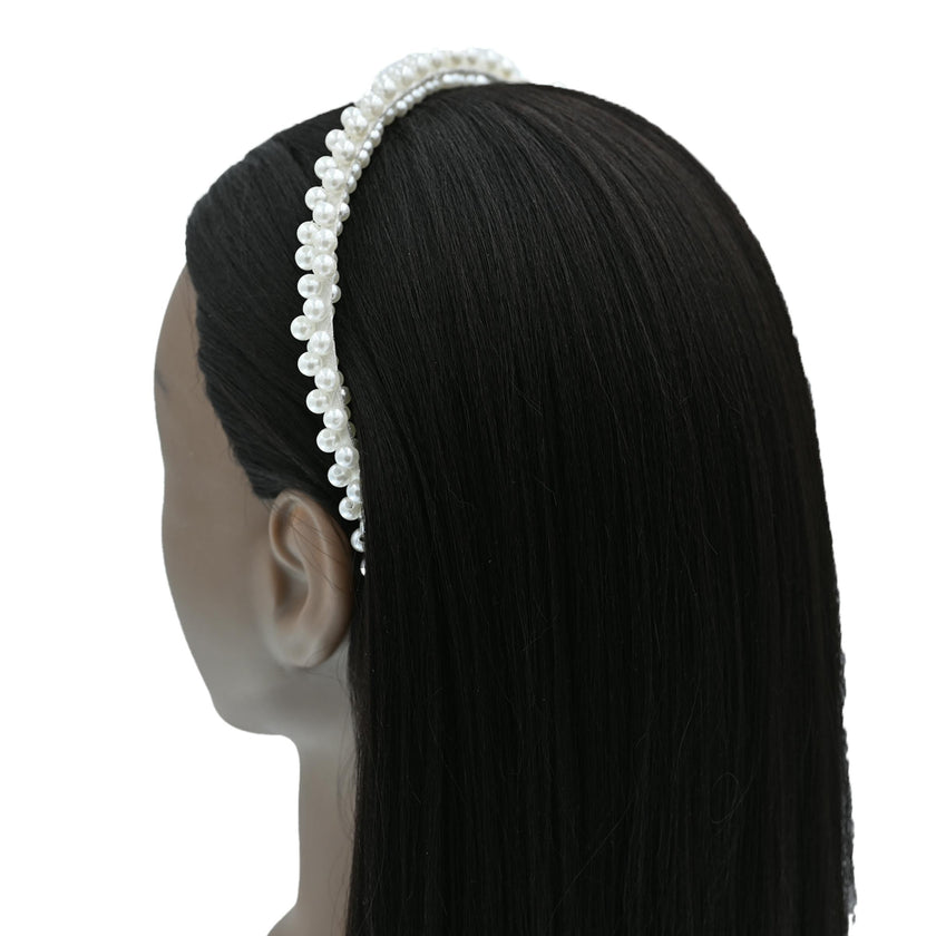 Multi-Styled Mini Pearl Headband