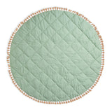 Parker Pink Floral Cotton Quilted Baby Play Mat