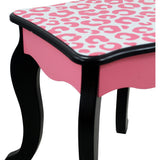 Teamson Kids Wooden Leopard 2-pc. Vanity Set