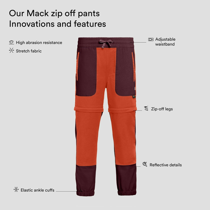 Mack zip off pants