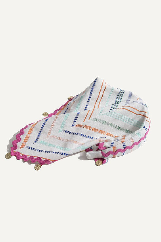 CORA COIN HEAD SCARF