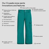 Crusade snow pants