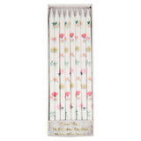 Floral Pattern Candles