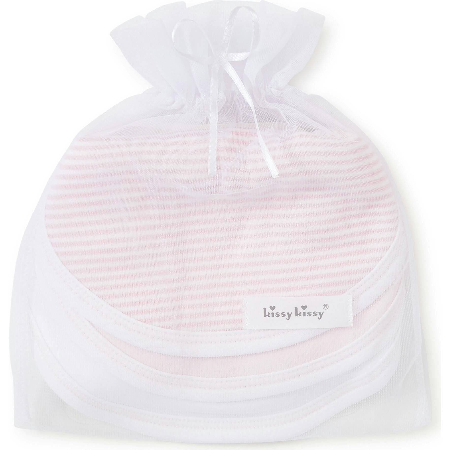 3pc Striped Bib Set