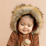 Lennon Lion Bonnet, Cinnamon