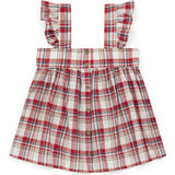 BONTON Elisa Plaid Swing Top