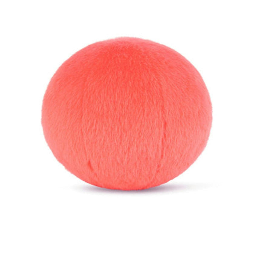 Plush Smiley Fuzzy Pink 5"
