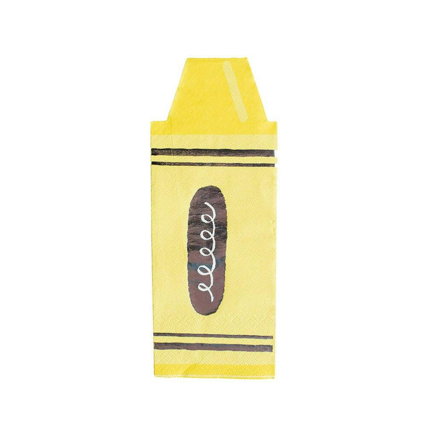 School Days Large Crayon Napkins