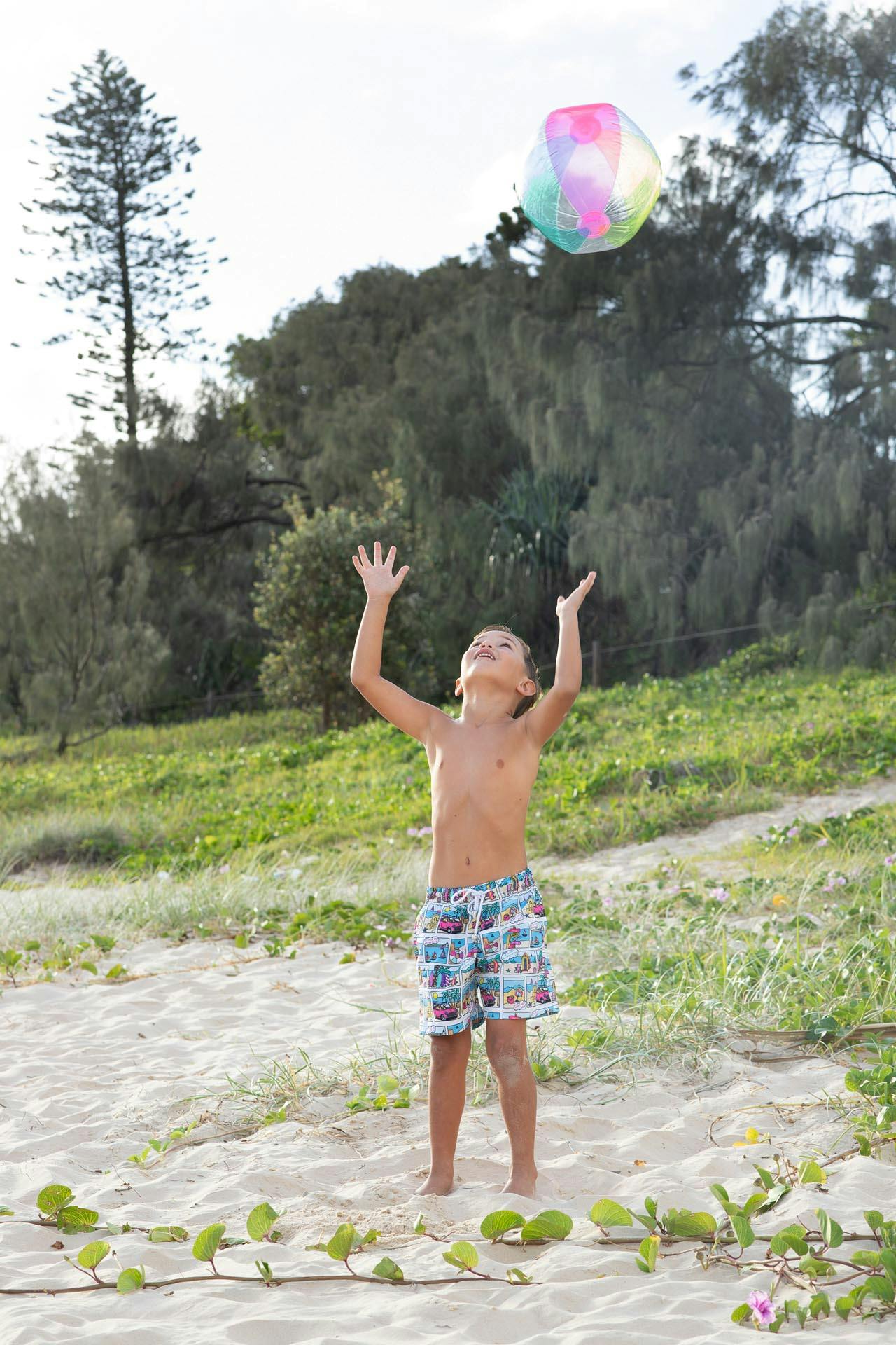 Boys Board Shorts (Bondi Print)