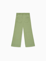 Green Enola Girl Wide Leg Jeans