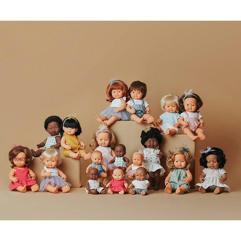 My Friends and Me Collection African Baby Boy Doll with Black Hair - 15"