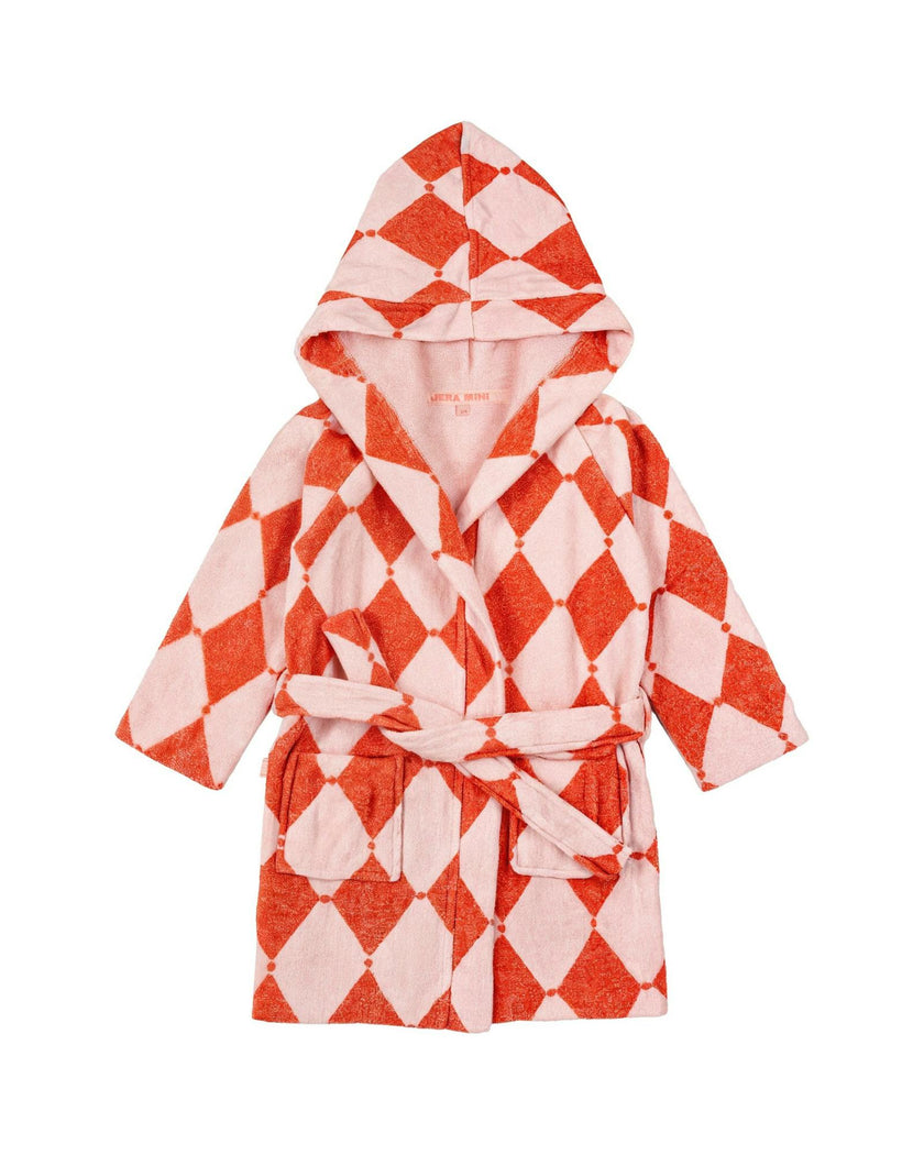 Bathrobe Rose Geo