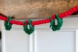 Red Wreath Garland