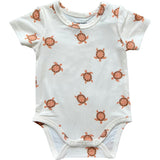 Baby Short Sleeve Bodysuit Retro America