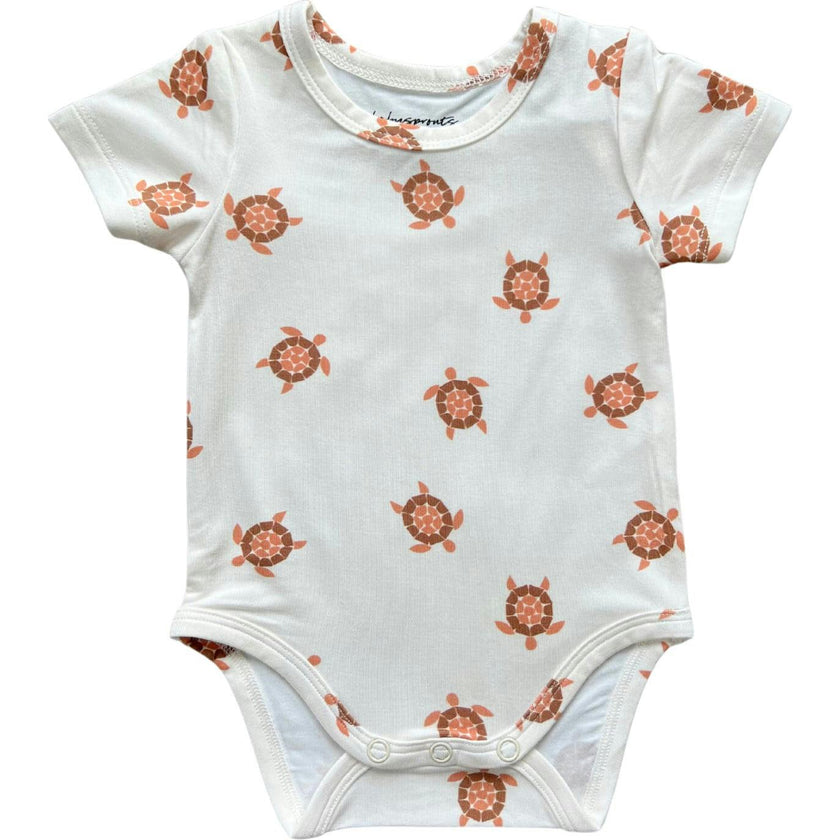 Baby Short Sleeve Bodysuit Retro America