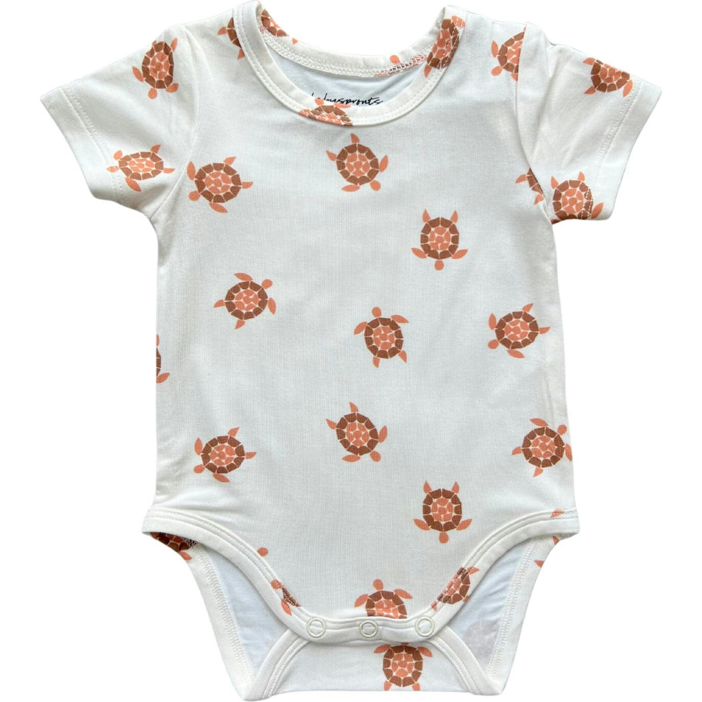 Baby Short Sleeve Bodysuit Retro America